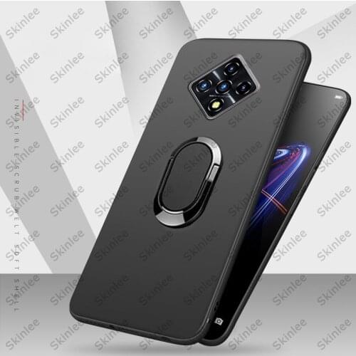 Skinlee Case For Infinix Zero 8 Ultra Thin Back Matte With Magnetic Attraction Ring Soft Cover For Infinix Zero 8i Case
