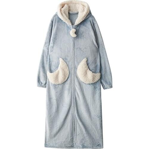 DIDUQIPAO Women's Plush Robes