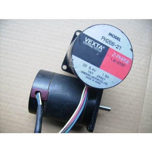 Stepper motor PH268-21 , Used one , 90% appearance new , 3 months warranty , fastly shipping