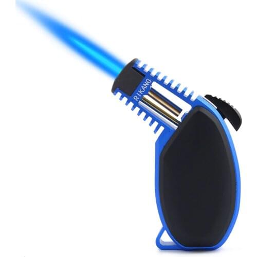 Outdoor butane torch cigar lighter camping lighter turbo accessories matches survival metal Safety Kitchen supplies