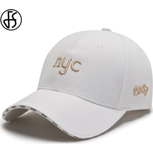 FS Trend Yellow Purple Summer Brand Men Women Cap New York City Baseball Caps Streetwear Snapback Hip Hop Trucker Hat 2021