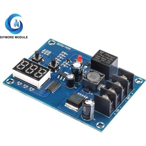 XH-M603 Charging Control Module 12-24V Storage Lithium Battery Charger Control Switch Protection Board With LED Display NEW