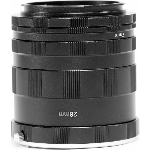 Pixco Macro Extension Tube Set Kit for Extreme Close-up, suit for Canon EOS R RP Camera