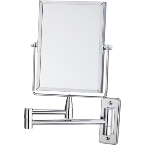 Wall Mounted Makeup Mirror Magnifying Mirror Lighting, Extendable