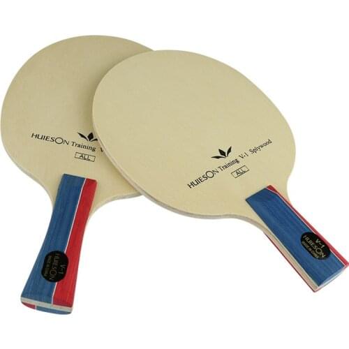 Table Tennis Racket Bottom Plate Professional Beginner Ping Pong Training Accessory Pure Wood Lightweight Shock-absorbing Handle