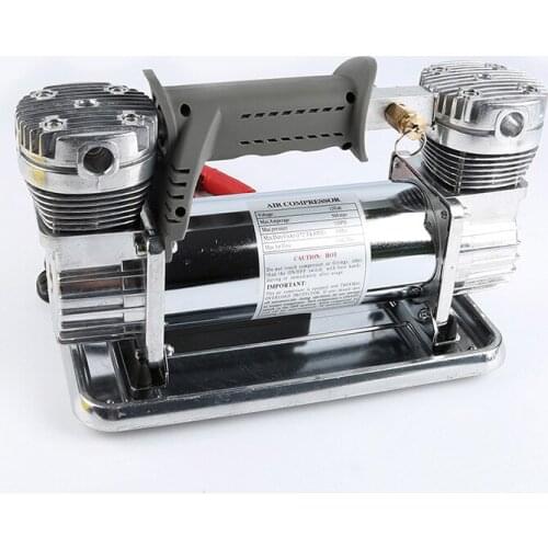 Manufacturers supply a large number of metal high-power car air pump electric tire pump pump with packaging