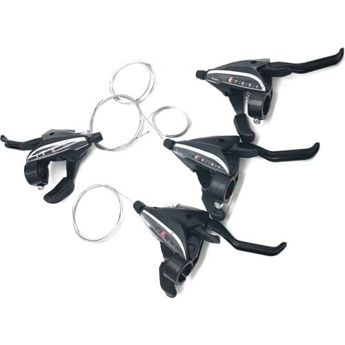ST-EF65 3 x7,8,9 Speed 21/24/27s MTB Bike V Brake Disc / Shift Levers Set