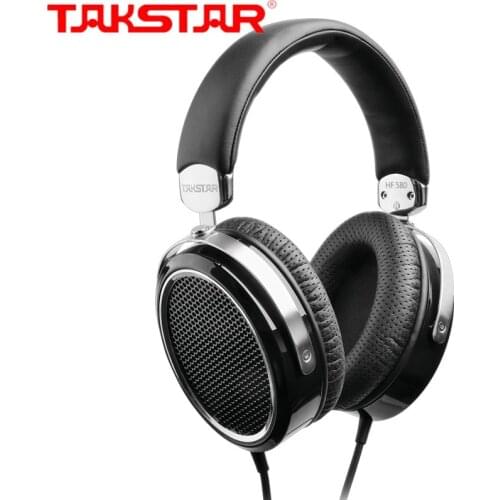 Takstar HF 580/HF580 Hi-Fi Planar Headphone Ultra-large planar diaphragm low distortion powerful LF full MF transparent HF