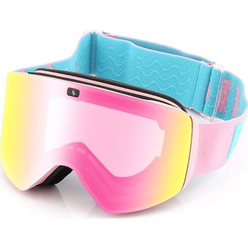 Outdoor Winter Ski Goggles Snowboard Snow Eyewear Anti-fog Big Ski Mask Glasses UV Protection Goggles