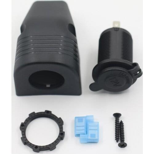 12V Marine Motorcycle Auto Cigarettes Lighter Charger Socket Waterproof Cover