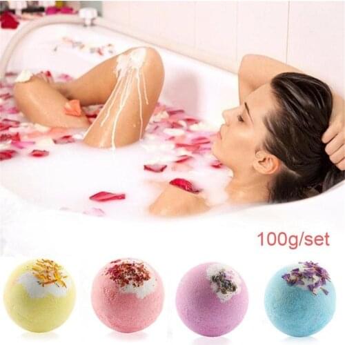 1PC Bathing Bombs Explosion Ball Deep Sea Bath Salt Body Essential Oil Bath Ball Natural Bubble Bath Bombs Ball Bathing Tools