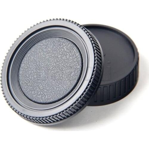 10Pairs Camera Lens Body Cover + Rear Lens Cap Hood Protector for Minolta MD MC SLR Camera and Lens with tracking number