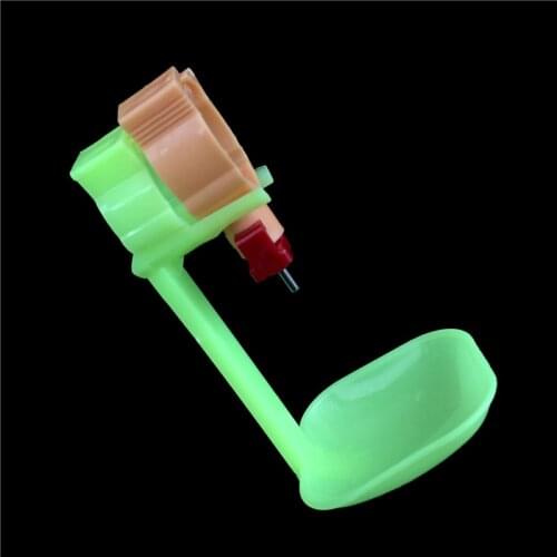 10 Products 25 mm Chicken pipes for drinking water Steel columns drinking Water bowls Bird Tools Free shipping