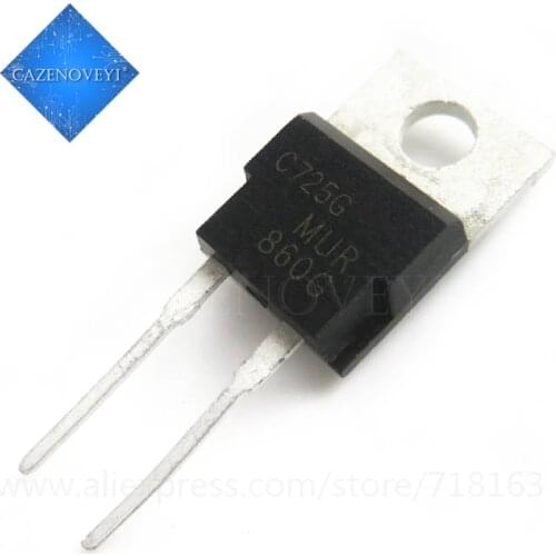 10pcs/lot MUR860G MUR860 U860 TO-220 In Stock