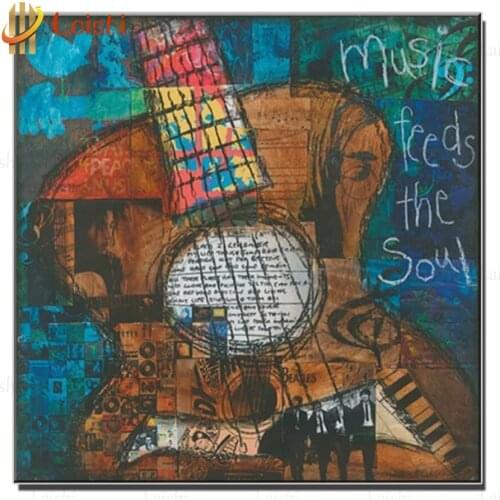 5d diamond painting Doodle guitar diy full square drill diamond embroidery round diamond mosaic rhinestone painting home decor