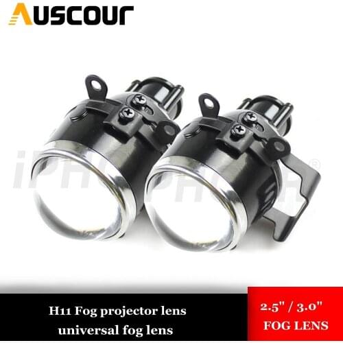 Car Fog Bi Xenon projector Lens H11 Projector for Ford Mazada Mitsubishi Pajero Subaru Citroen Dacia Renault Nissan toyota ford