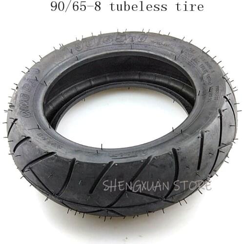 Free shipping 90/65-8 Tubeless Tyres for Monkey motorcycle Electric Scooter 8 inch Four wheel motorcycle modified Vacuum tire