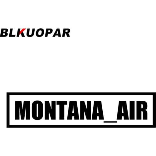 BLKUOPAR for Montana Air Car Stickers Sunscreen Waterproof Decals Occlusion Scratch Motorcycle Helmet Vehicle Car Accessories
