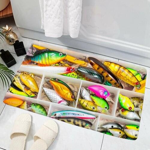 CLOOCL Bath And Hallway Rugs