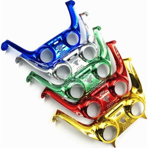 PS5 Conroller Decoration Strip Joycon Shell Side Strip Frame P5 Case White Color Modified Transparent Panel