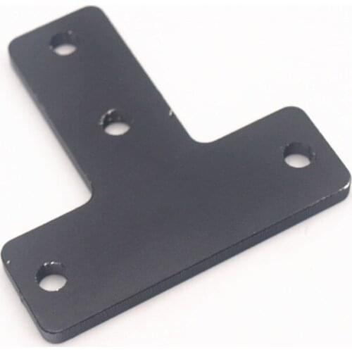 Funssor CR-10/Tornado clone 3D T type aluminum joint plate 3mm stabilizer reinforcing corner joint plate