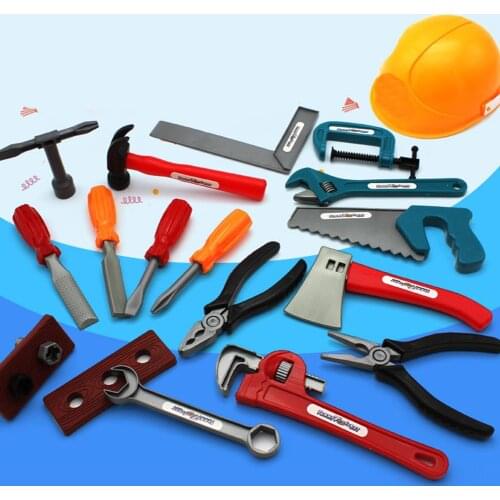 22Pcs/Set Pretend Play Repair Tools Educational Toy for Boys Girls Simulation Repair Kit Toy for Kids Children Boys Gift