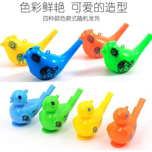 Waterbird Water Toys Harmonica Children DIY Sound Lovely Whistle Children Creative Whistle Toy Horn Gift AdvertisingPremium Ads