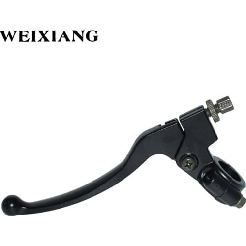 Motorcycle Foldable Rear Brake Clutch Lever Set For Pit Dirt Bike ATV Quad 50cc 110cc 125cc 140cc 160cc 200cc Black