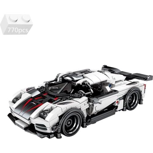 NEW High-tech Sport Racing Car Building Blocks Creator Expert Supercar Set Bricks Vehicle Model Kids DIY Toys For Children Gifts
