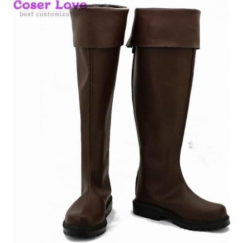 Maoyuu Maou Yuusha Yuusha Cosplay Shoes Boots Carnival Halloween Christmas party