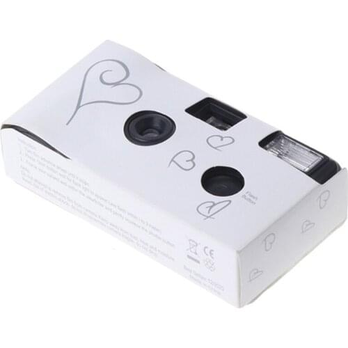Disposable Cameras Film Camera 36 Photos With Flash Manual Power Flash Hd Single Use Optical Camera Record Wedding Party Gift
