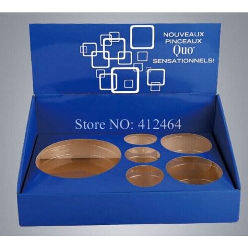 Personalized PET PVC PP Small Hinged Clear Plastic Hanging Display Box Manufacturer ( DX-096)