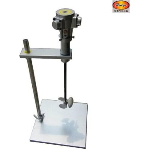 Lift pneumatic stirrer portable pneumatic pressure plate Reversible variable speed blender, petroleum, chemical, paint mixer