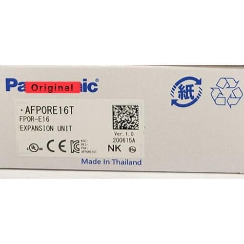 Brand New Original AFP0RE16T Programmable Logic Controller PLC 24 V DC Sink Source Transistor NPN 0.3 A FP0R Expansion