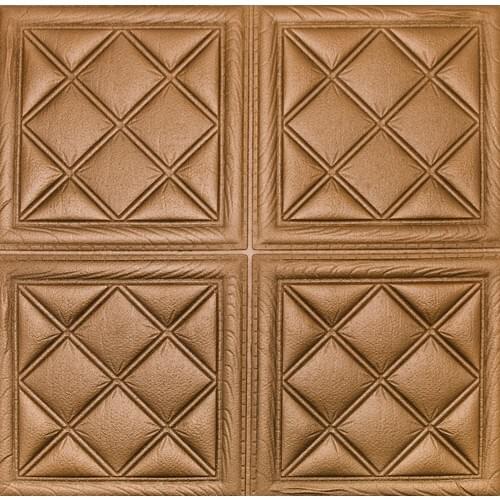 Bellagente Leatherwall Self-Adhesive Cushion Panel Wall Panel 60x60 cm 8,5mm