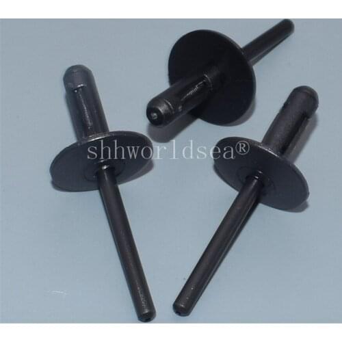 Shhworldsea 10PCS 6mm Hole Size Auto plastic Fastener Wheel Arch Trim Cover Nylon Rivet Clips for BMW X3 X5 X6 51777171004