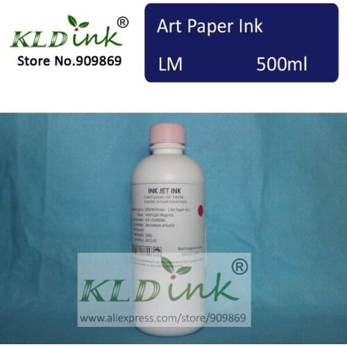 [ KLD Ink ] Compatible High quality LIGHT MAGENTA art paper ink (1 pieceX 500ml )
