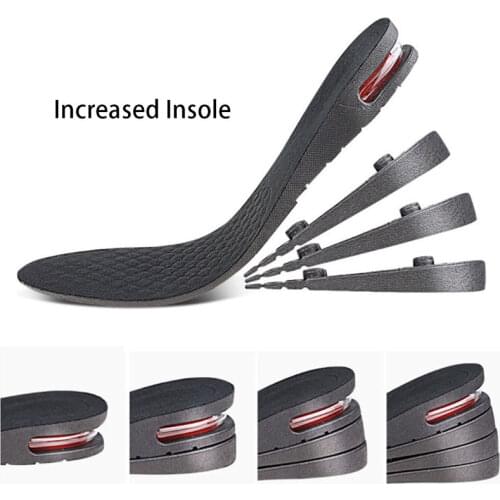 1Pair Men Women Increase Insole 1-4 Layer Height Heel Lift Shoe Air Cushion Pads Quality Foot Pads