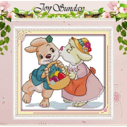 Warm wishes Patterns Counted Cross Stitch 11CT 14CT Cross Stitch Set Wholesale Cartoon Cross-stitch Kit Embroidery Needlework