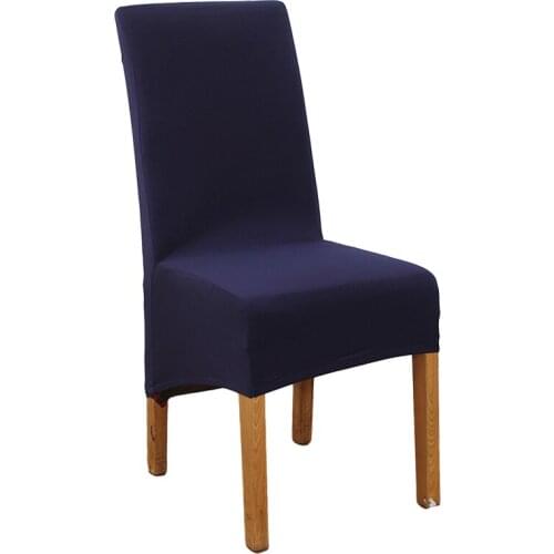 XL Size Long Back Chair Cover Spandex Dining Chair Slipcover Large Elastic Stretch Case for Chair Kitchen Banquet Wedding