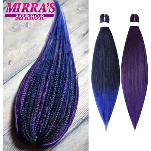 Braiding Hair Pre Stretched Synthet Hair For Crochet Box Braids Jumbo Braid Hair Extension 6/8/10Pcs Bulk Hair Support Wholesale