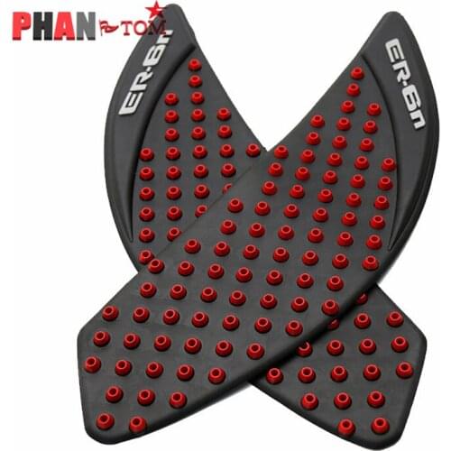 Protector Anti slip Tank Pad Sticker Gas Knee Grip Traction Side 3M Decal For Kawasaki ER6N ER-6N 2006 2007 2008 2009 2010-2015