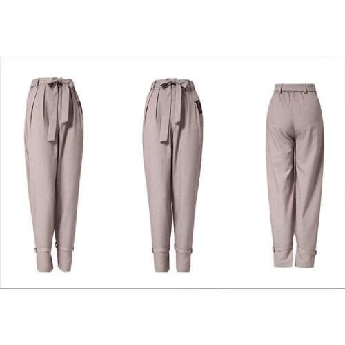 New Latin Dance Pants For Women Dance Outfit Ballroom Practice Wear Salsa Dance Costume Designer Clothes Tap Dancewear JL2384