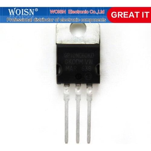 1pcs/lot STGP10NC60KD STGP10NC60 10NC60 TO-220 10A 600V original authentic In Stock