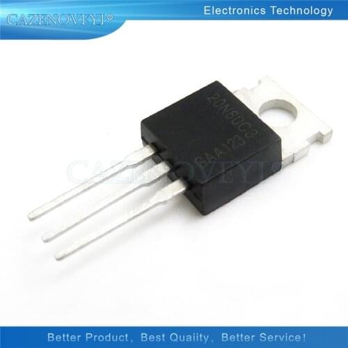 10pcs/lot SPP20N60C3 TO220 20N60C3 TO-220 SPP20N60 In Stock