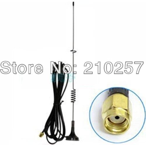 Free Shipping 10pcs 7dbi 3G Antenna GSM WCDMA High Gain Multi-Band RP-Sma Male Connector Aerial