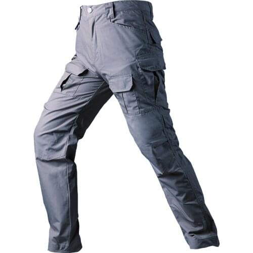 2021 Summer IX2 Military Tactical Trousers Men Cotton City Army SWAT Combat Pants Outdoor Multi-Pocket Hiking Straight Pants