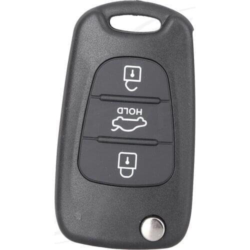 Auto Remote Flip Key Shell Case for KIA Rondo Sportage Soul Rio Key Fob 3B S161C
