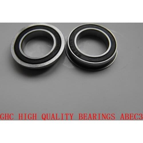 Flange bearing F61802 2RS / F6802 2RS ABEC3 15X24X5mm Model bearingg Motor bearing