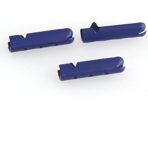 End Tips Caps Leather Bullets Tube Clasps Ribbon End Stopper Findings Shoelace Replacement for Aglets Hoodie Clothing 15 PCS